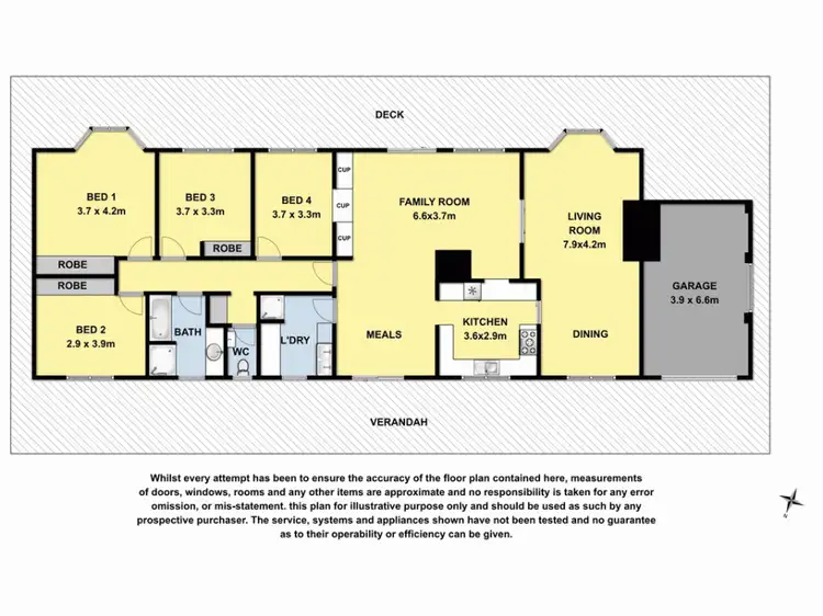 Floorplan of Homely rural property listing, 50 Grimshaws Road, Barongarook West VIC 3249