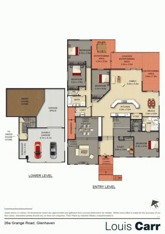 Floorplan of Homely house listing, 26a Grange Road, Glenhaven NSW 2156