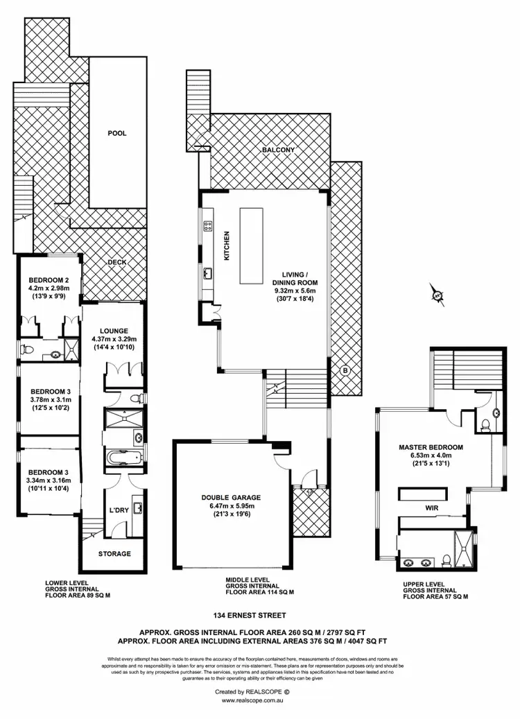 Floorplan of Homely house listing, 134 Ernest Street, Manly QLD 4179