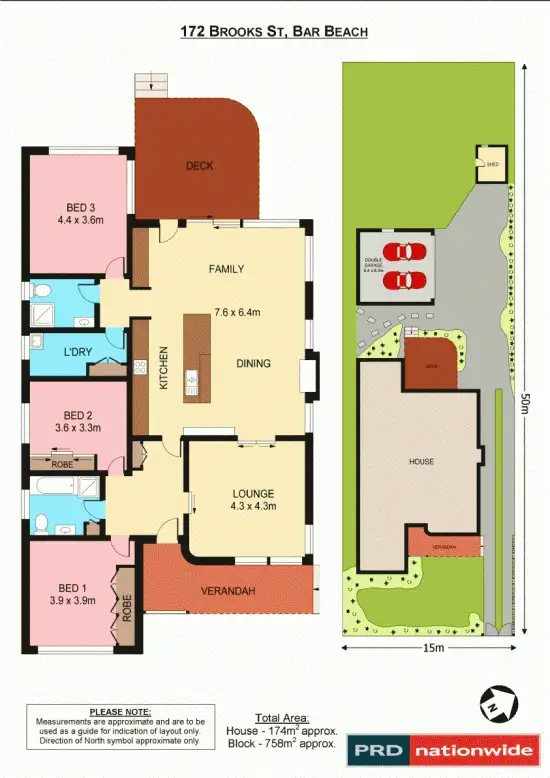Floorplan of Homely house listing, 172 Brooks Street, Bar Beach NSW 2300