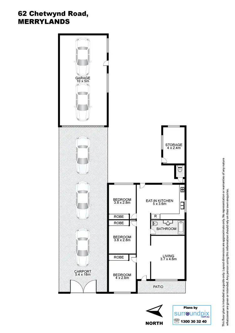 Floorplan of Homely house listing, 62 Chetwynd Rd, Merrylands NSW 2160