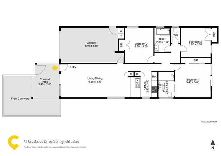 Floorplan of Homely house listing, 54 Creekside Drive, Springfield Lakes QLD 4300