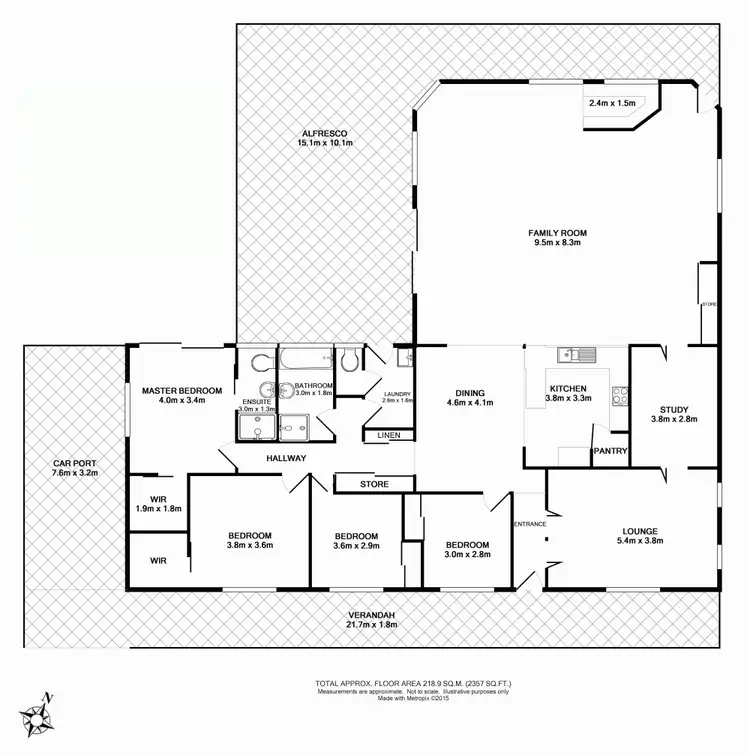 Floorplan of Homely house listing, 35 Blue Gum Drive, Highfields QLD 4352