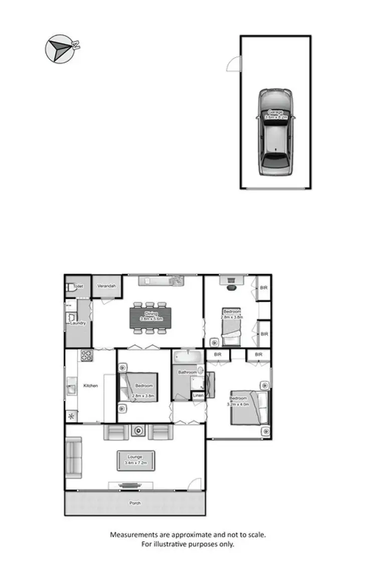 Floorplan of Homely house listing, 7 Byrd Street, Canley Heights NSW 2166