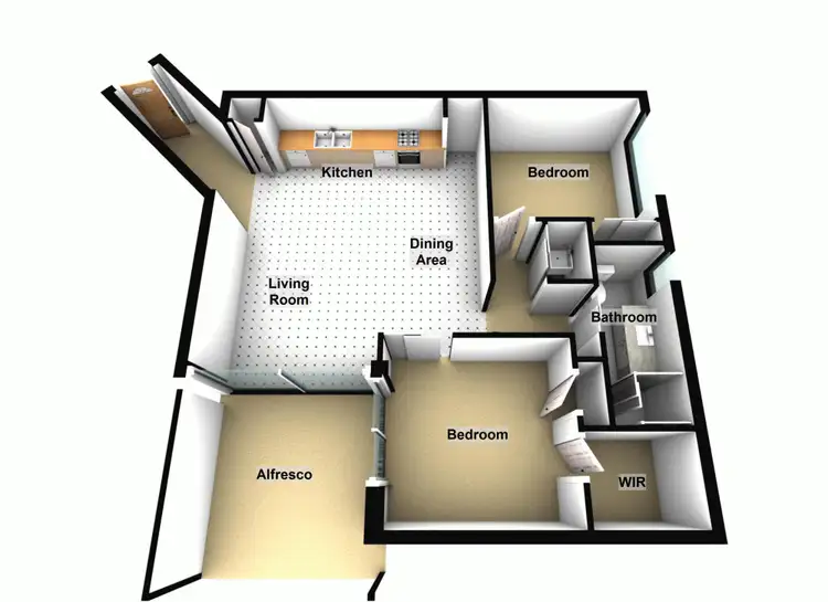 Floorplan of Homely unit listing, 13/32 Redfern Street, Morningside QLD 4170
