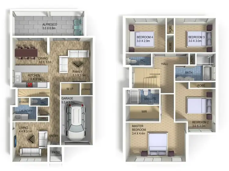 Floorplan of Homely house listing, Address available on request