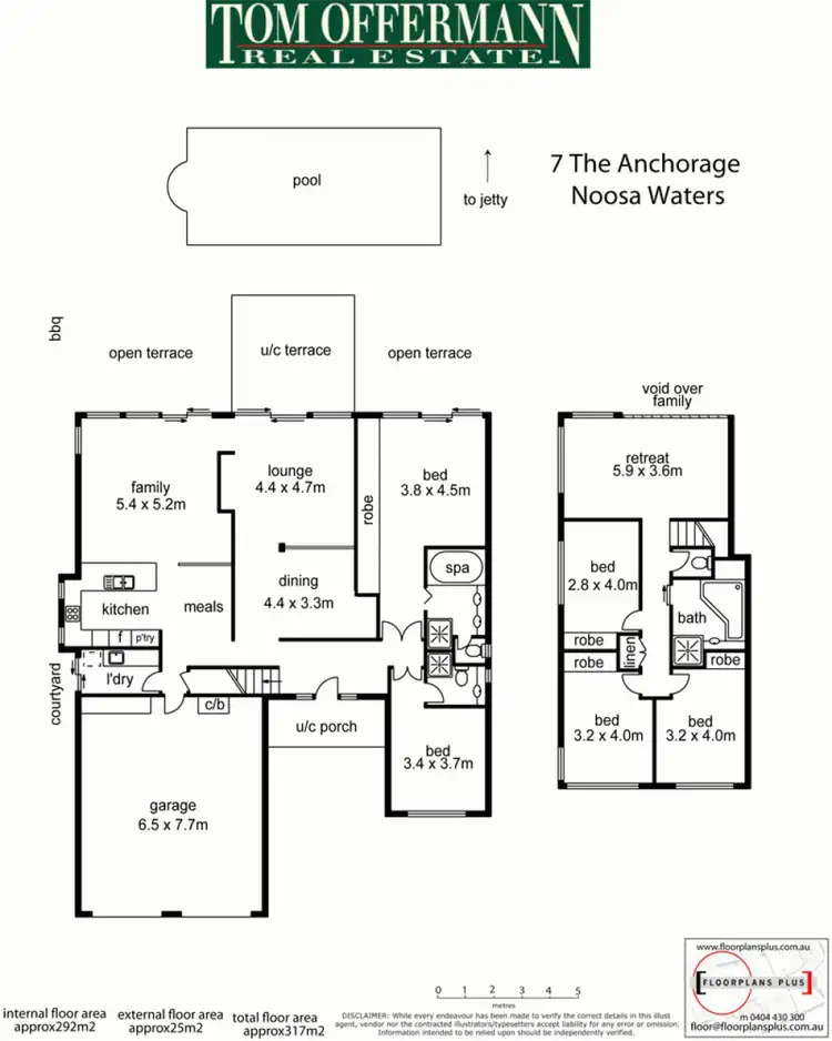 Floorplan of Homely house listing, 7 The Anchorage, Noosa Waters QLD 4566