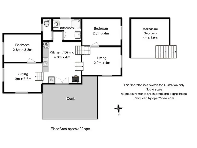 Floorplan of Homely house listing, 311 Pirates Bay Drive, Eaglehawk Neck TAS 7179