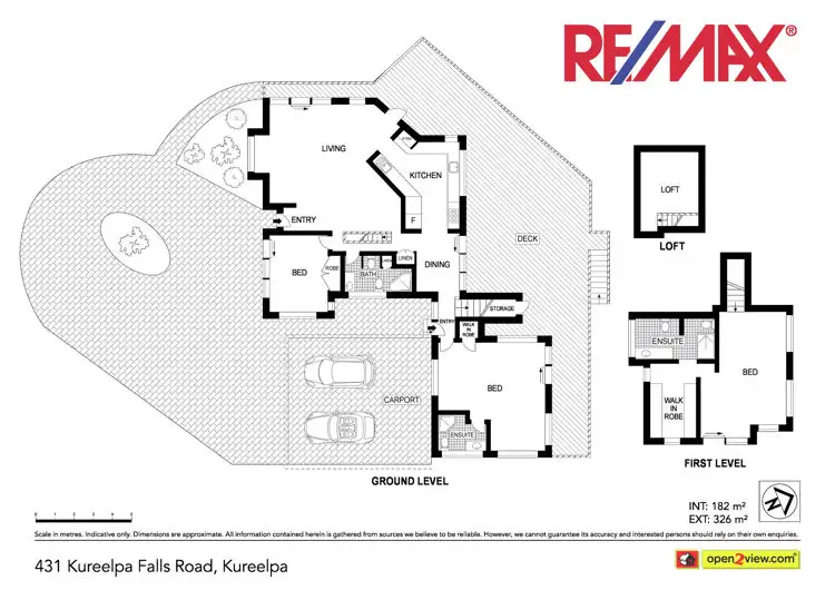 Floorplan of Homely house listing, 431 Kureelpa Falls Road, Kureelpa QLD 4560