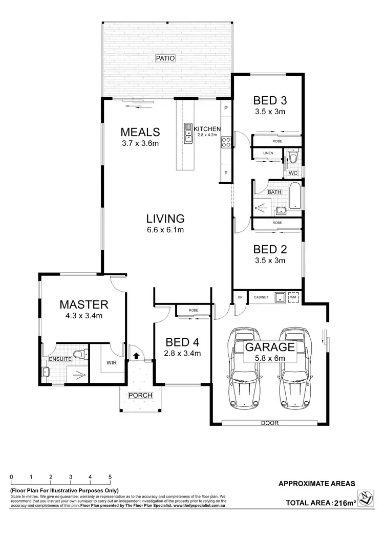Floorplan of Homely house listing, 46 Tramline Rise, Burnside QLD 4560