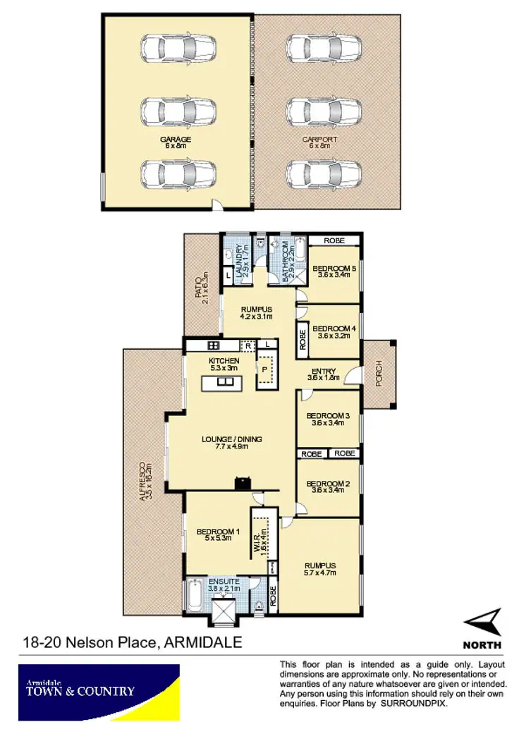 Floorplan of Homely house listing, 18-20 Nelson Place, Armidale NSW 2350