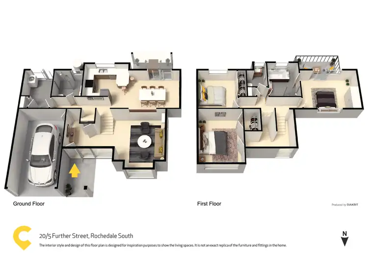 Floorplan of Homely house listing, z20/5 Further Street, Rochedale South QLD 4123