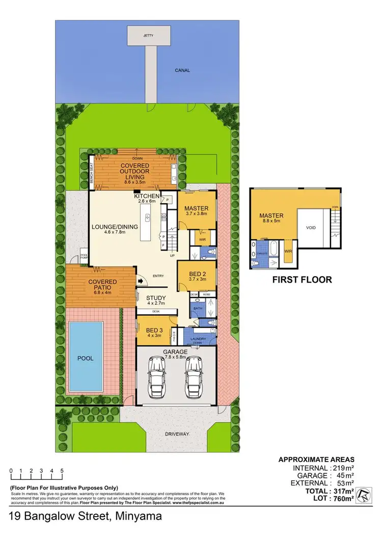 Floorplan of Homely house listing, 19 Bangalow Street, Minyama QLD 4575