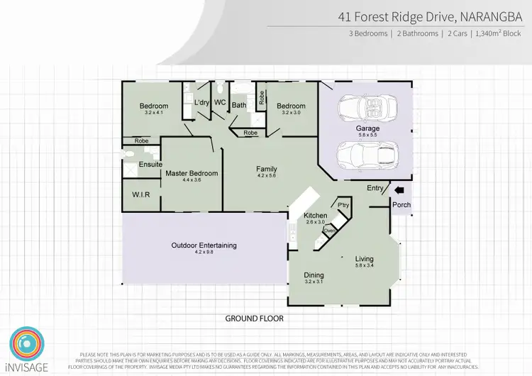Floorplan of Homely house listing, 41 Forest Ridge Drive, Narangba QLD 4504
