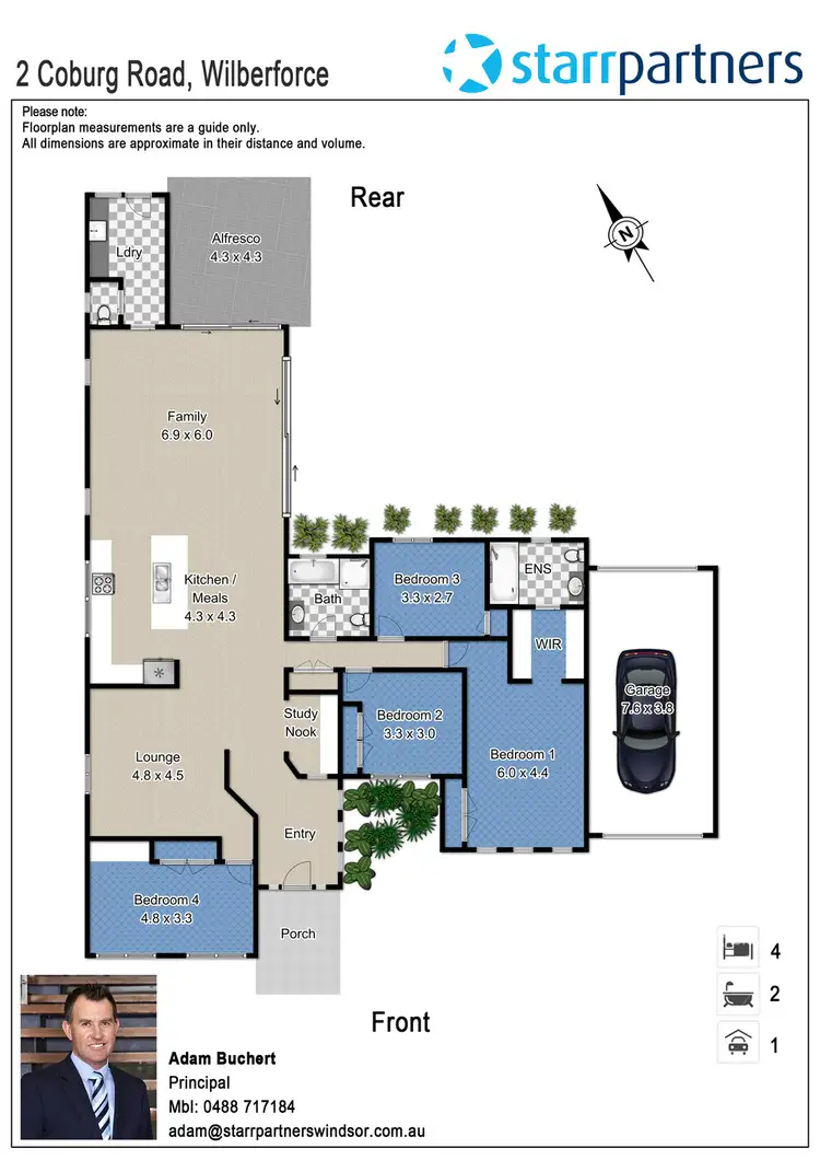 Floorplan of Homely house listing, 2 Coburg Road, Wilberforce NSW 2756