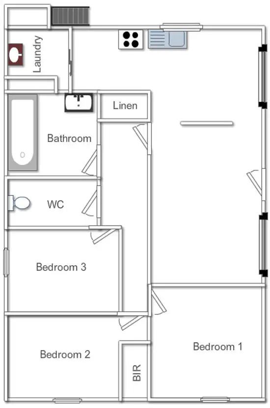 Floorplan of Homely house listing, 21 Meehan Street, Yass NSW 2582