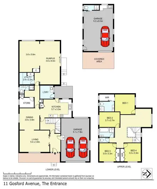 Floorplan of Homely house listing, 11 Gosford Avenue, The Entrance NSW 2261