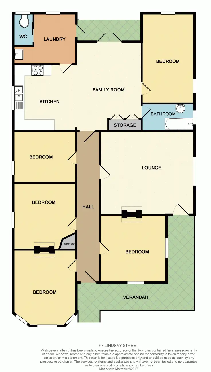 Floorplan of Homely house listing, 68 Lindsay Street, Hamilton NSW 2303