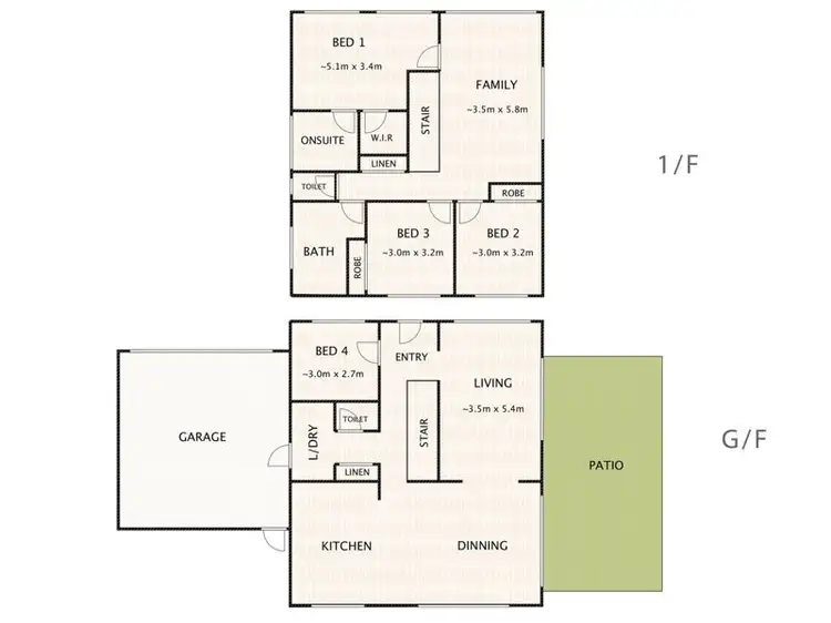 Floorplan of Homely house listing, 1 Huegill Street, Calamvale QLD 4116