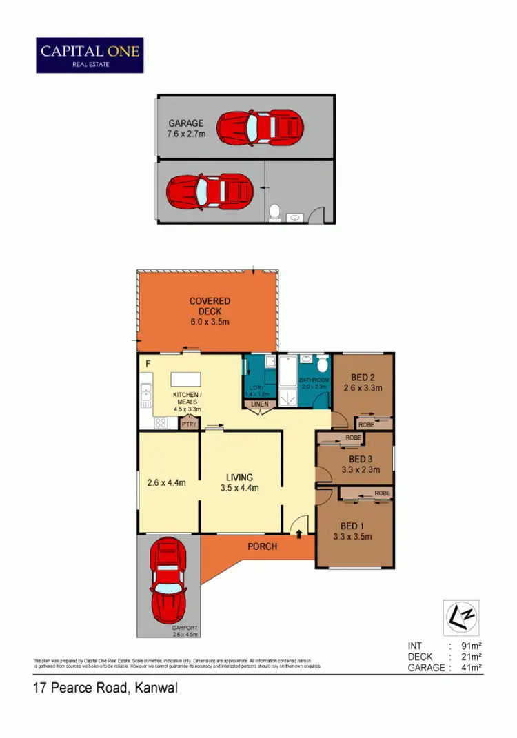 Floorplan of Homely house listing, 17 Pearce Road, Kanwal NSW 2259