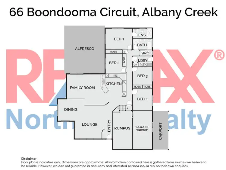 Floorplan of Homely house listing, 66 Boondooma Circuit, Albany Creek QLD 4035