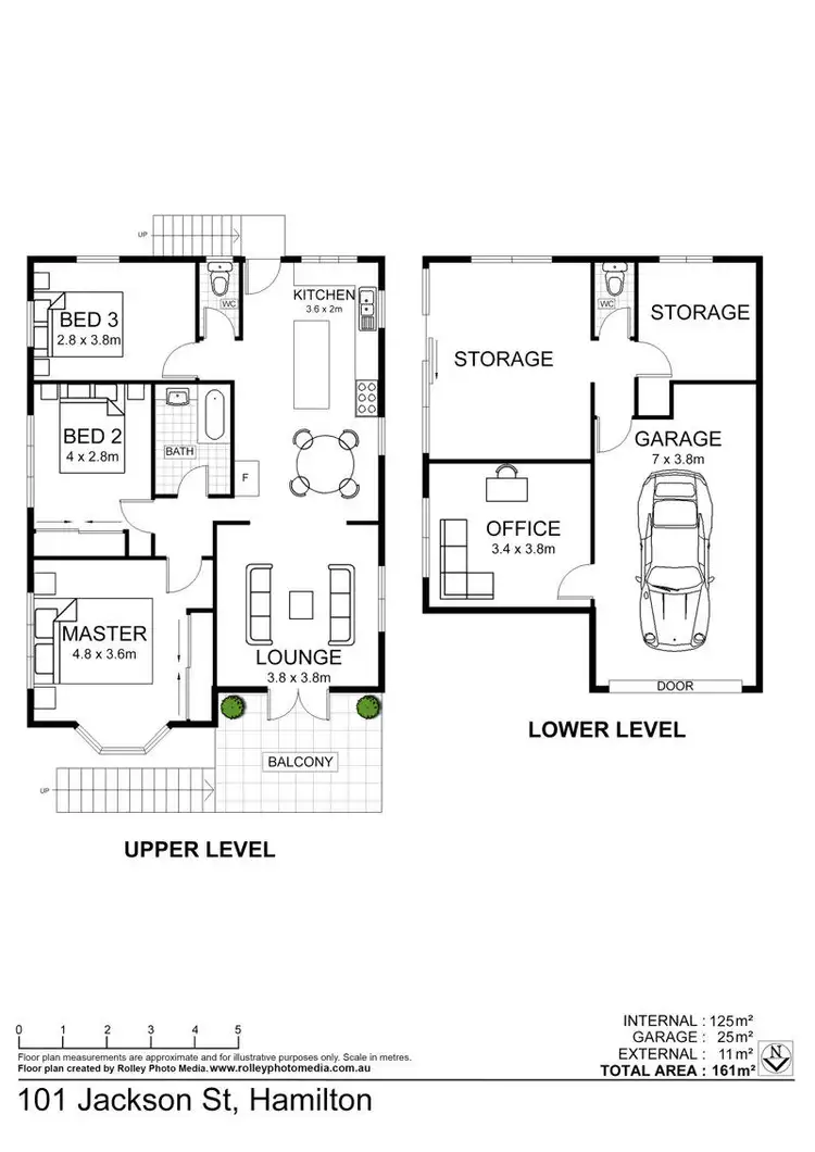 Floorplan of Homely house listing, 101 Jackson Street, Hamilton QLD 4007