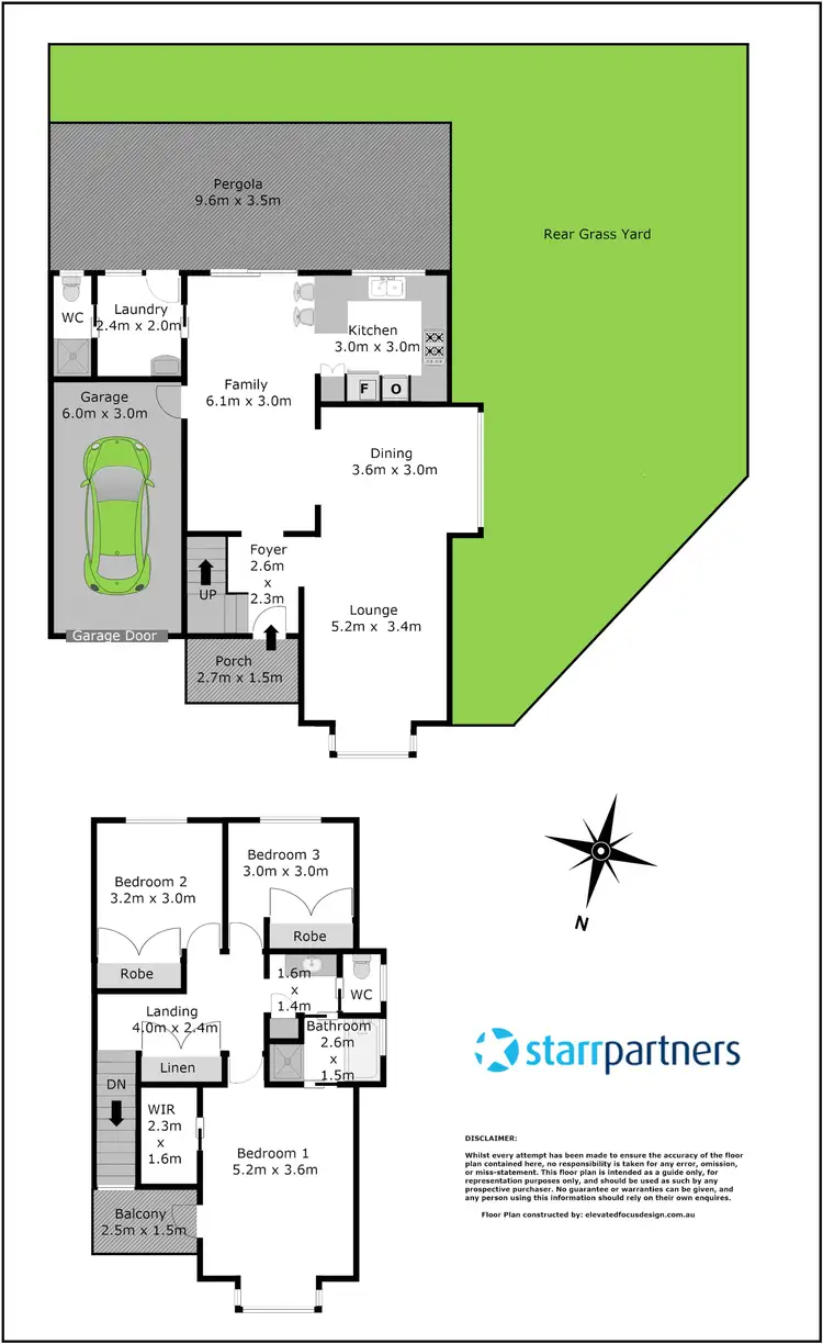 Floorplan of Homely house listing, 26A Clinton Street, Quakers Hill NSW 2763