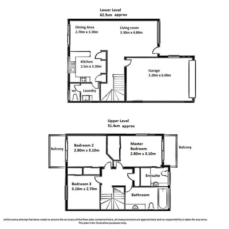 Floorplan of Homely townhouse listing, 17/8 Earnshaw Street, Calamvale QLD 4116