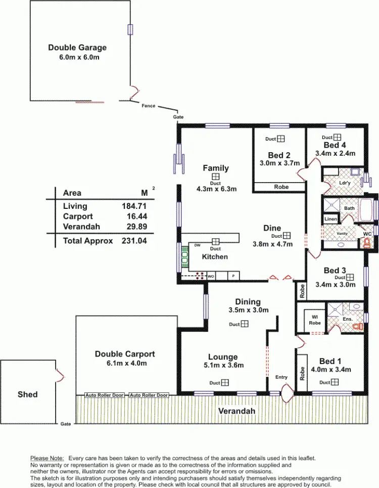 Floorplan of Homely house listing, 16 Buttercup Grove, Blakeview SA 5114