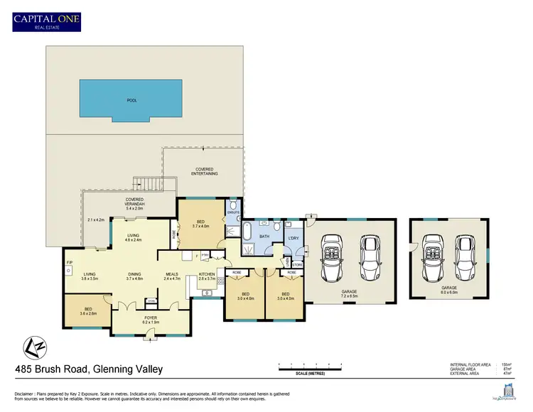 Floorplan of Homely house listing, 485 Brush Road, Glenning Valley NSW 2261