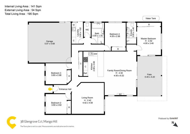 Floorplan of Homely house listing, 38 Glengrove Circuit, Mango Hill QLD 4509