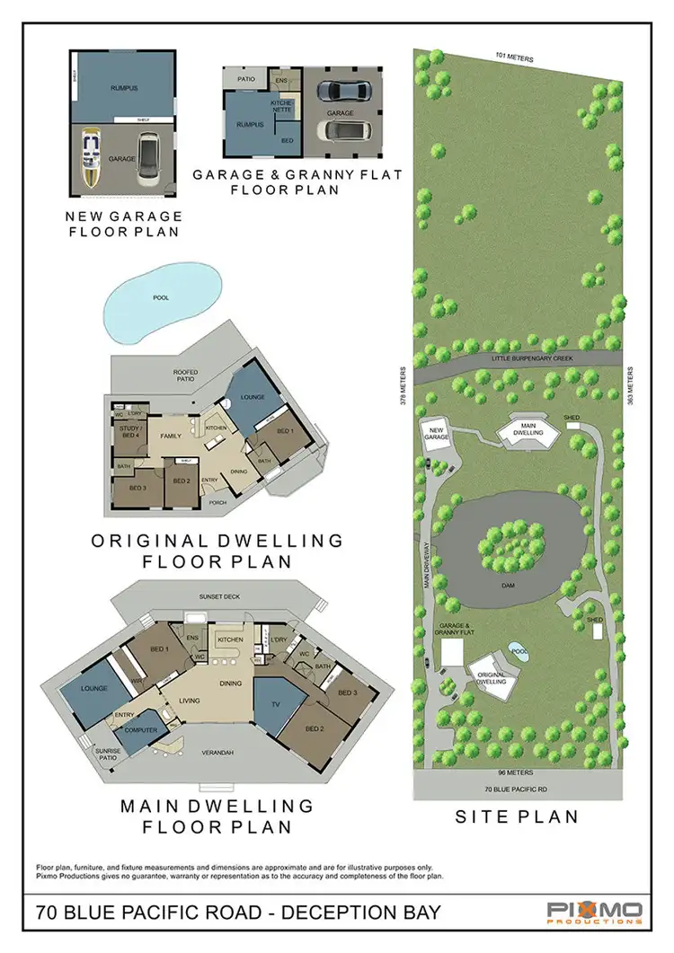 Floorplan of Homely rural property listing, 70 Blue Pacific Road, Deception Bay QLD 4508