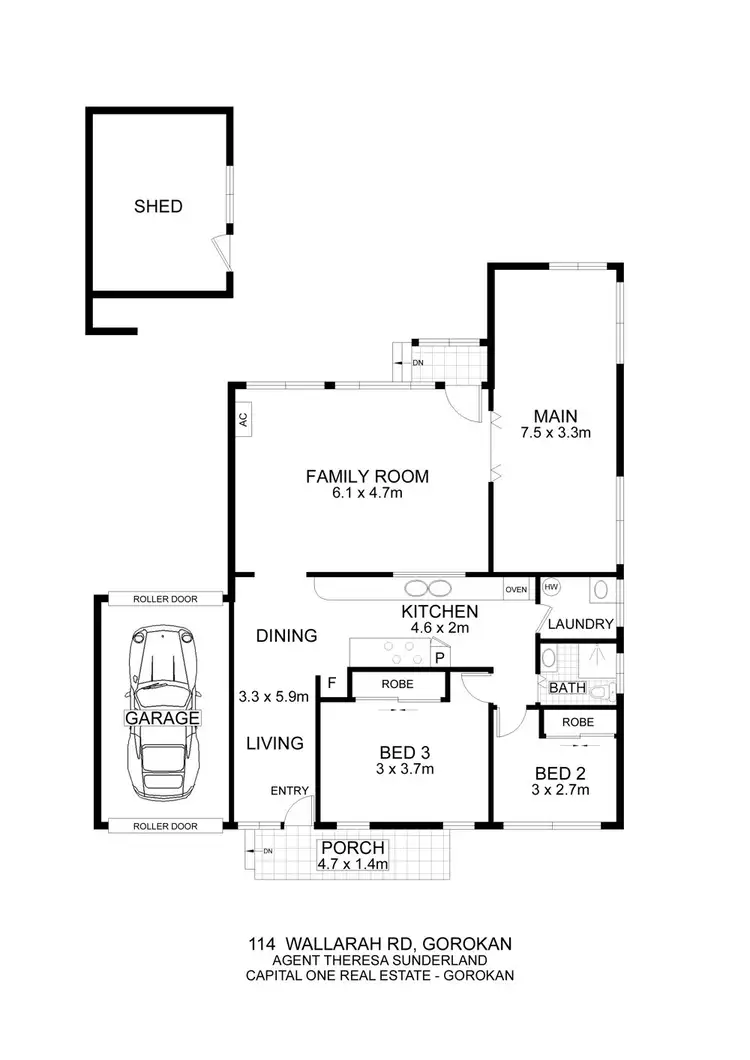 Floorplan of Homely house listing, 114 Wallarah Road, Gorokan NSW 2263
