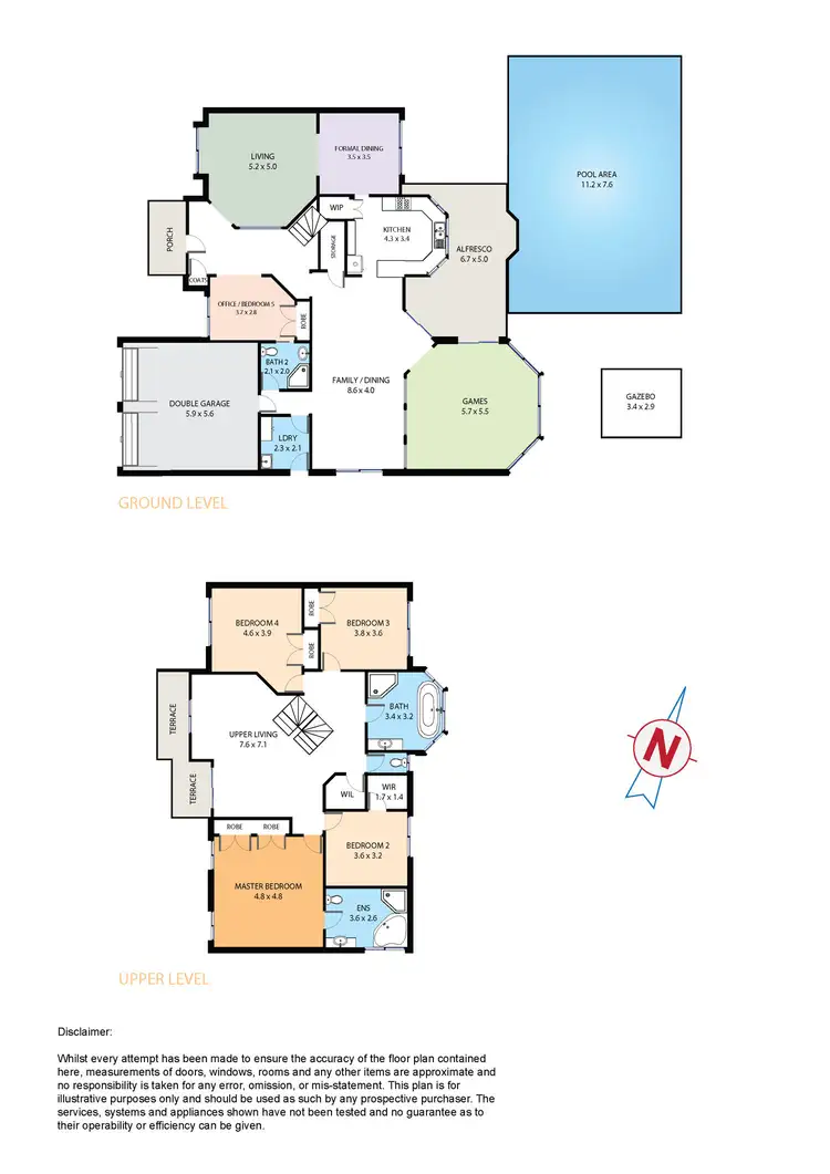 Floorplan of Homely house listing, 23 Sanctuary Drive, Beaumont Hills NSW 2155