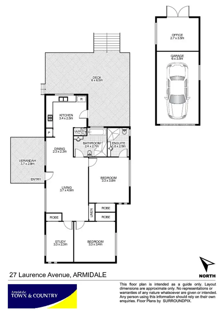 Floorplan of Homely house listing, 27 Laurence Avenue, Armidale NSW 2350