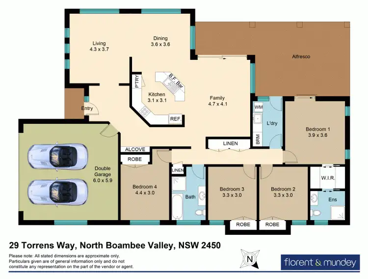 Floorplan of Homely house listing, 29 Torrens Way, Coffs Harbour NSW 2450