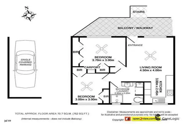 Floorplan of Homely unit listing, 8/10 Tweed Street, Coolangatta QLD 4225