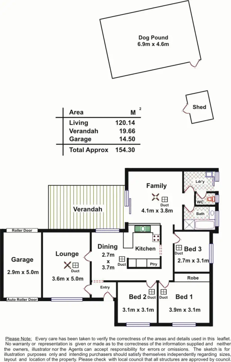 Floorplan of Homely house listing, 32 Oxford Terrace, Blakeview SA 5114