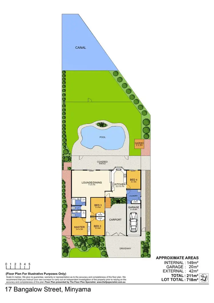 Floorplan of Homely house listing, 17 Bangalow Street, Minyama QLD 4575