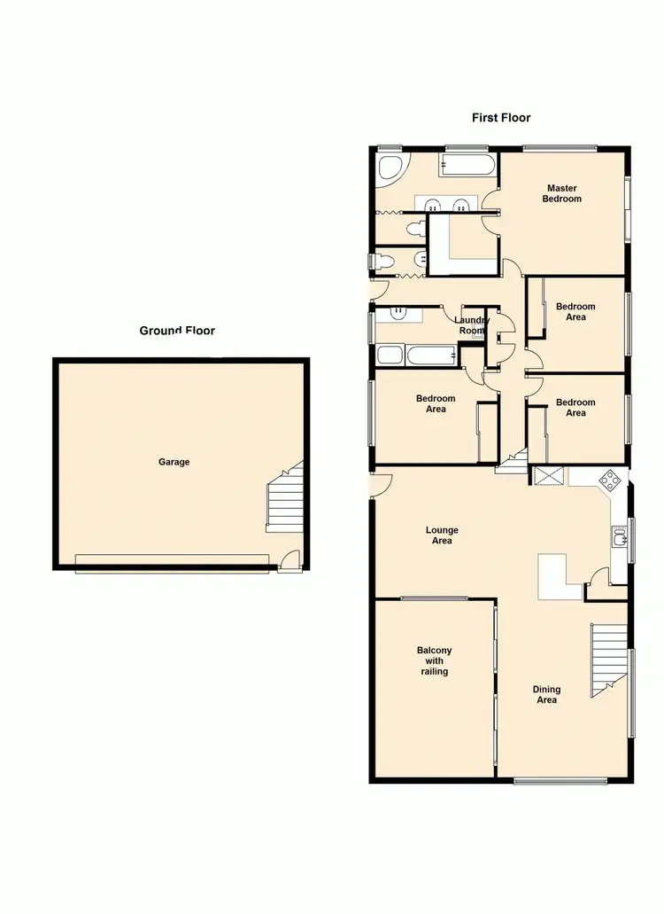 Floorplan of Homely house listing, 4a Pinehurst Court, Karana Downs QLD 4306