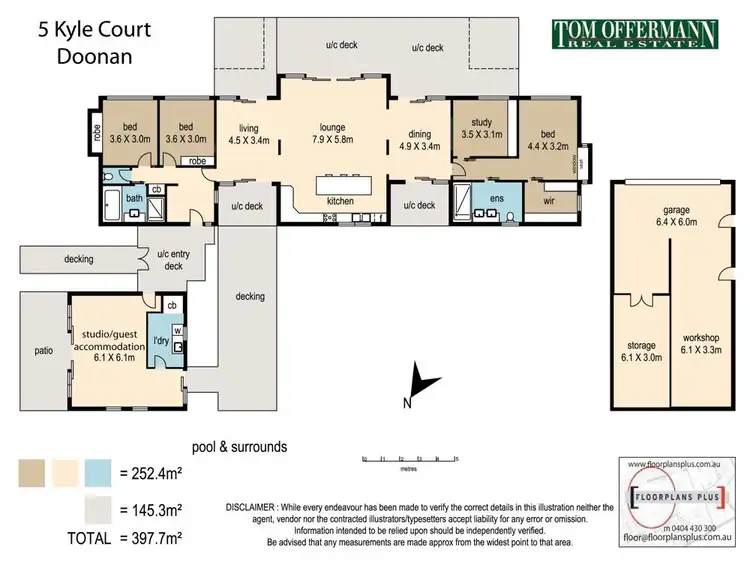 Floorplan of Homely house listing, 5 Kyle Court, Doonan QLD 4562