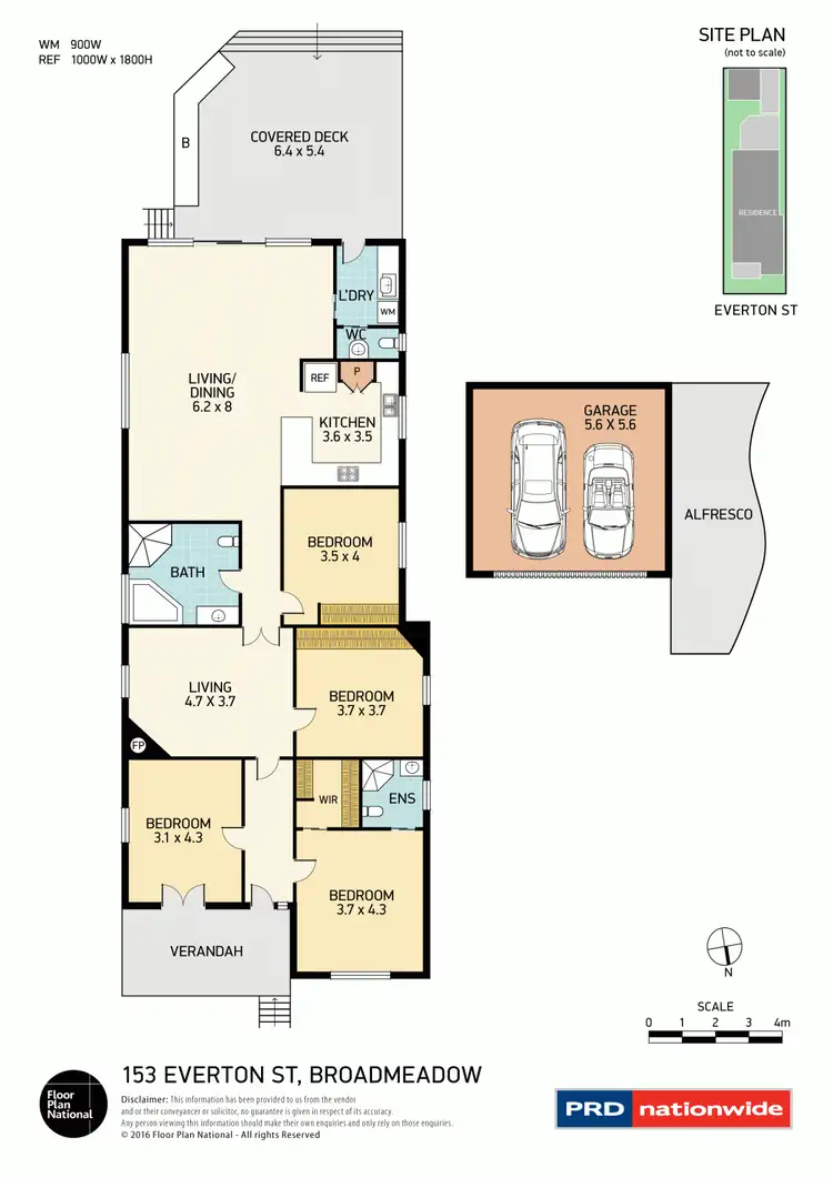 Floorplan of Homely house listing, 153 Everton Street, Broadmeadow NSW 2292