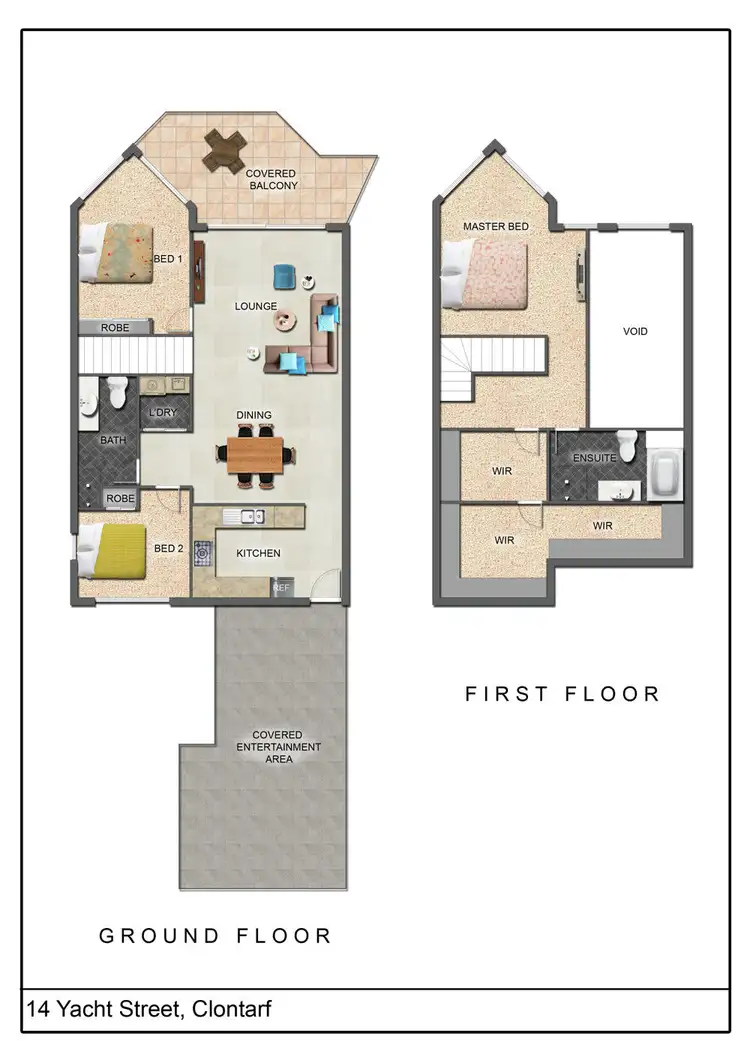 Floorplan of Homely apartment listing, 10/14 Yacht Street, Clontarf QLD 4019
