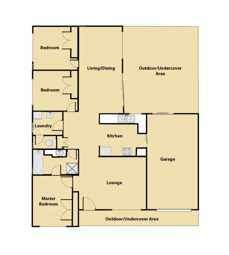 Floorplan of Homely house listing, 522 Nicklin Way, Wurtulla QLD 4575