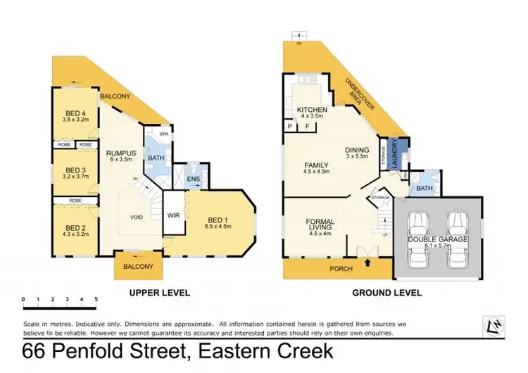 Floorplan of Homely house listing, 66 Penfold street, Eastern Creek NSW 2766