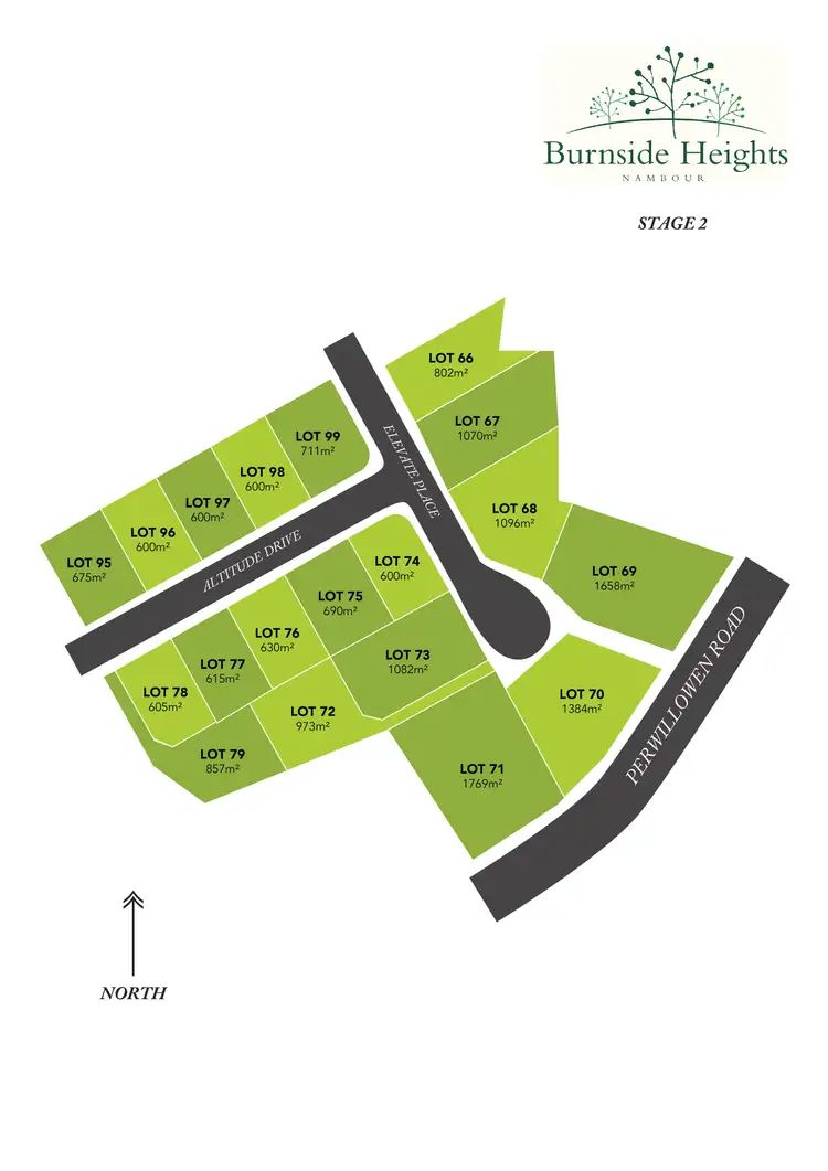 Floorplan of Homely land listing, Lot 73 Burnside Heights, Burnside QLD 4560