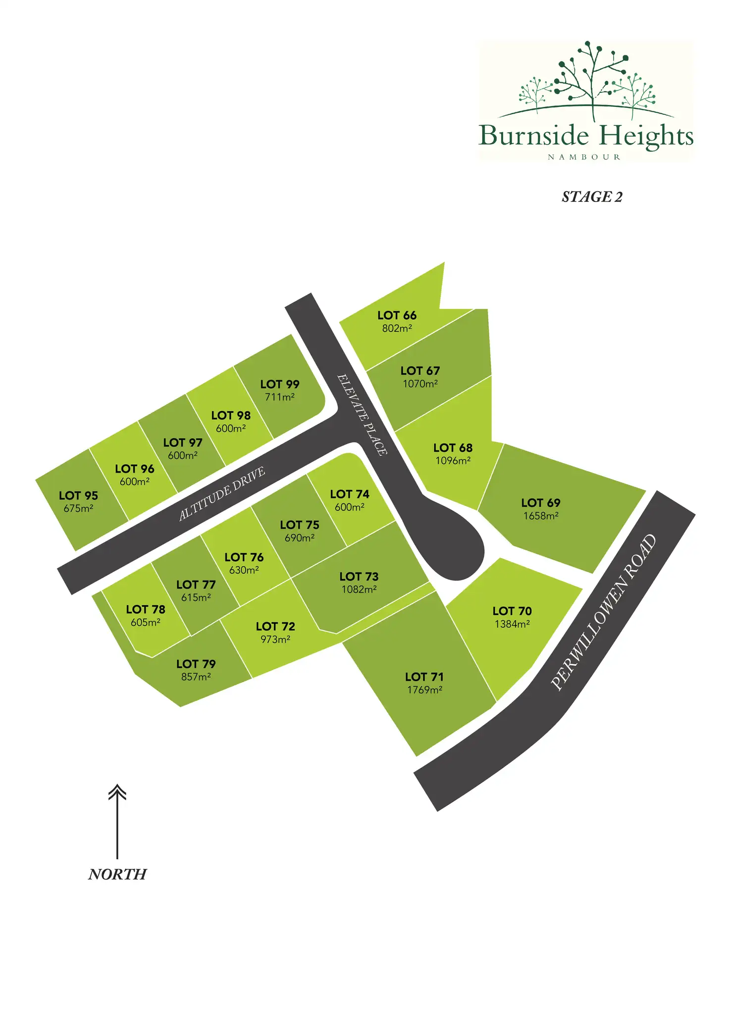 Floorplan of Homely land listing, Lot 73 Burnside Heights, Burnside QLD 4560