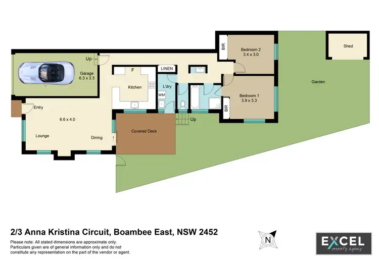 Floorplan of Homely villa listing, 2/3 Anna Kristina Circuit, Boambee East NSW 2452