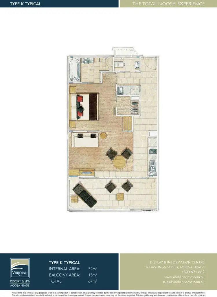 Floorplan of Homely unit listing, 9412/5 Morwong Drive, Noosa Heads QLD 4567