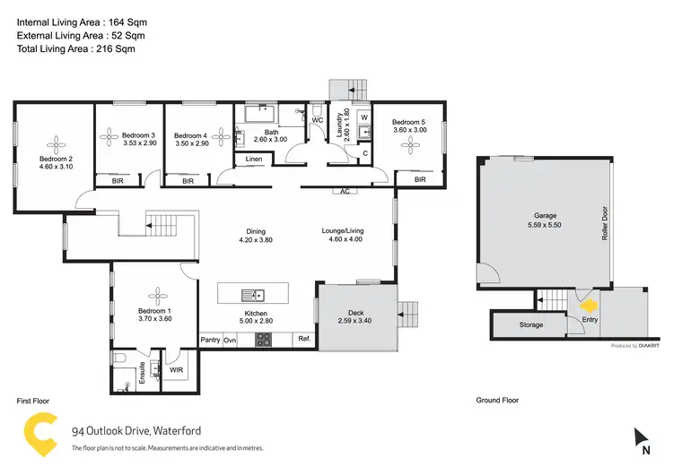 Floorplan of Homely house listing, 94 Outlook Drive, Waterford QLD 4133